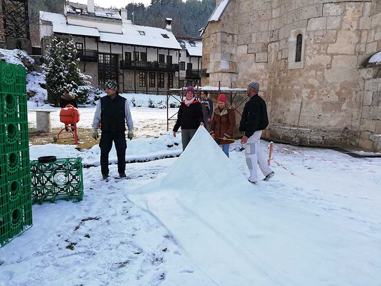 Konzervatorsko restauratorski radovi na Bogorodičinoj crkvi manastira Gradac