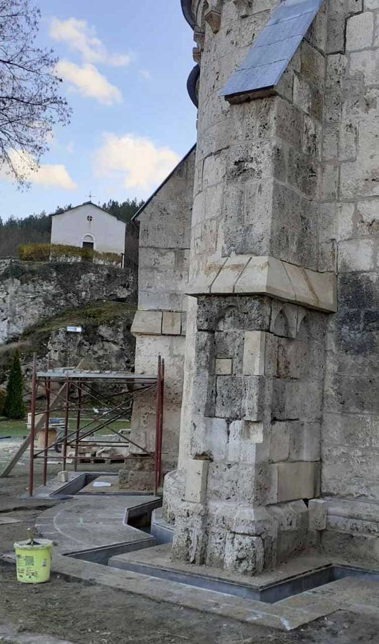 Konzervatorsko restauratorski radovi na Bogorodičinoj crkvi manastira Gradac