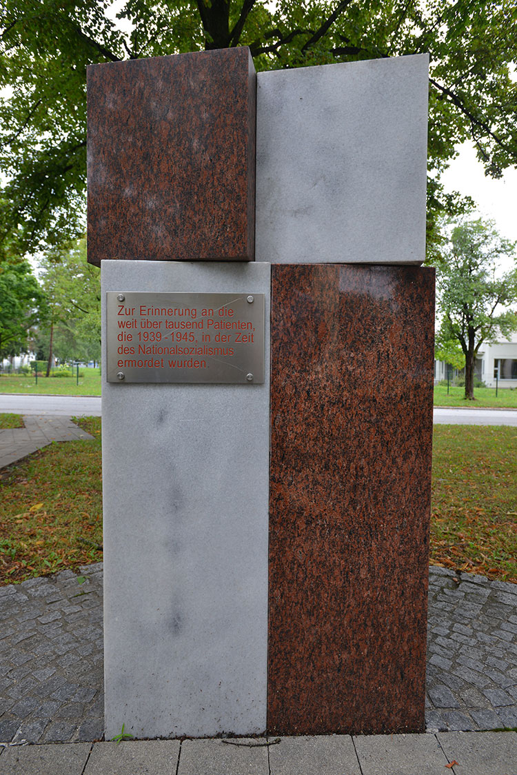 Грац, круг болнице Сигмунд Фројд, Споменик еутаназираним болесницима