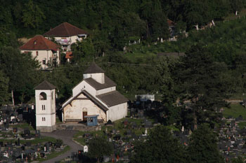 Jugozapani izgled crkve 