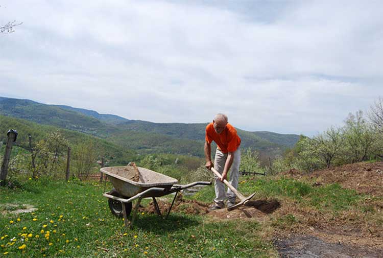 Landscaping of the archaeological site Grčko groblje in the village of Hrta, Municipality of Prijepolje